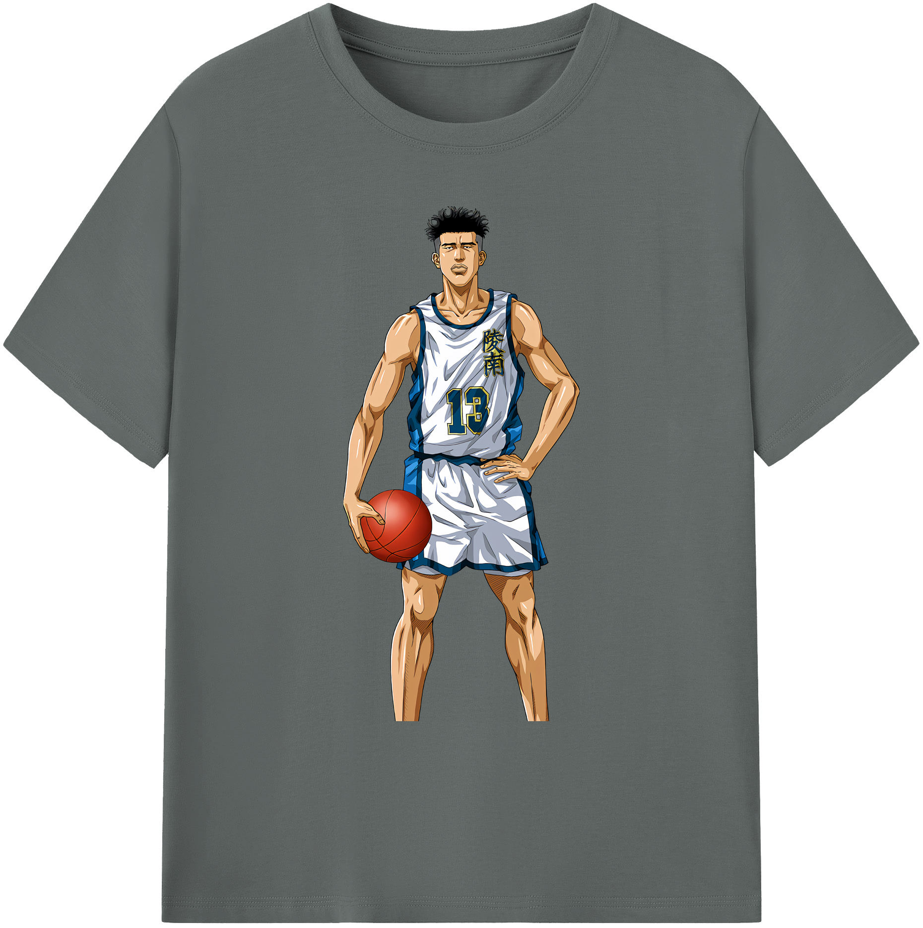 （画像用） SLAM DUNK／スラムダンク 綿100％ メンズ半袖Tシャツ｜肌触りやわらか＆通気性